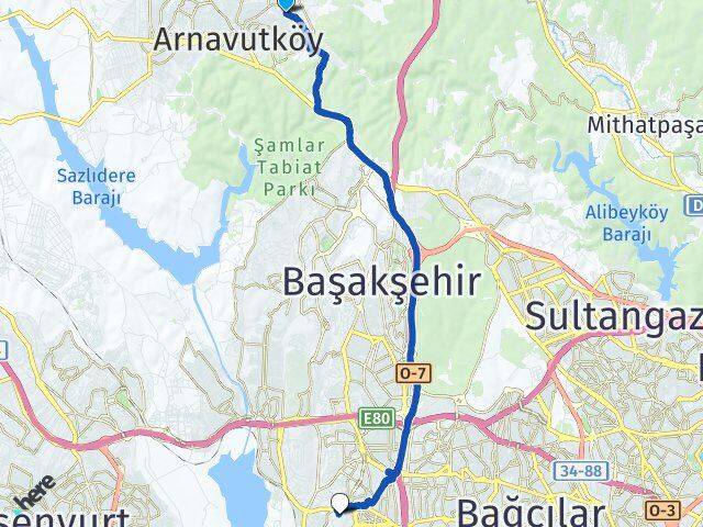 Atatürk Sabahattin Zaim Üniversitesi Arası Kaç Km - Yol Tarifi