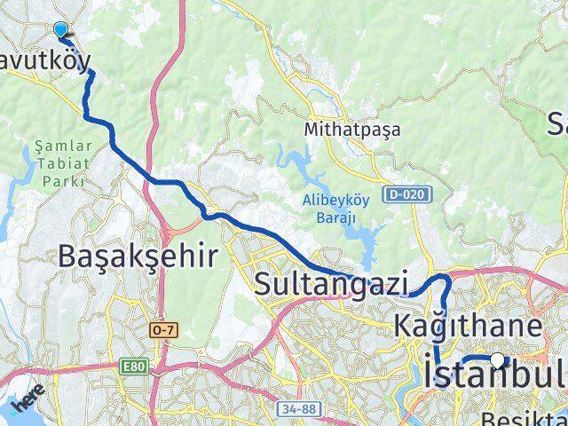 Atatürk Şişli Arası Kaç Km - Yol Tarifi