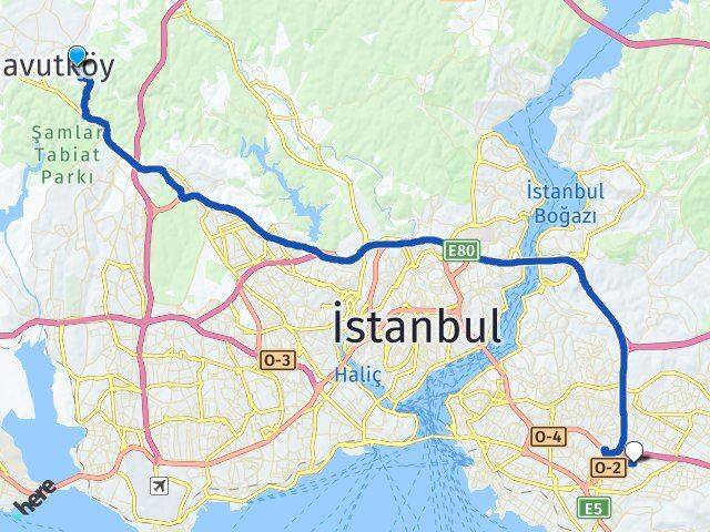 Boğazköy İstiklal Ataşehir Arası Kaç Km - Yol Tarifi