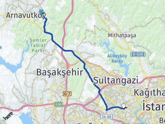 Boğazköy İstiklal Gaziosmanpaşa Arası Kaç Km - Yol Tarifi