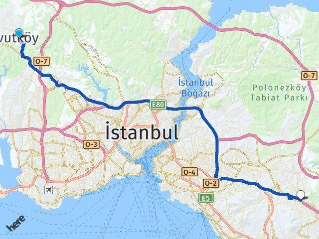 Boğazköy İstiklal Sultanbeyli Arası Kaç Km - Yol Tarifi