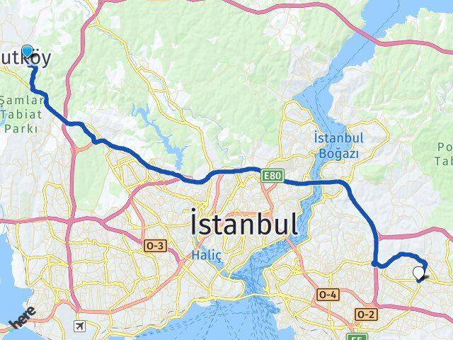 Boğazköy İstiklal Ümraniye Arası Kaç Km - Yol Tarifi