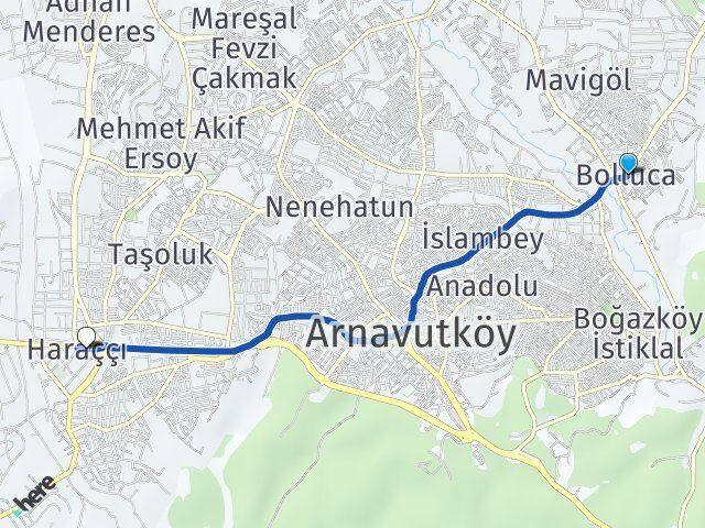 Bolluca Haraççı Arası Kaç Km - Yol Tarifi