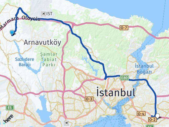 Dursunköy Ataşehir Arası Kaç Km - Yol Tarifi