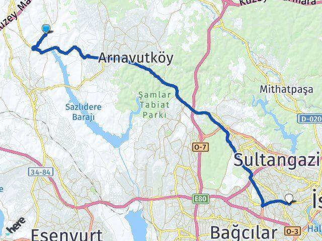 Dursunköy Gaziosmanpaşa Arası Kaç Km - Yol Tarifi