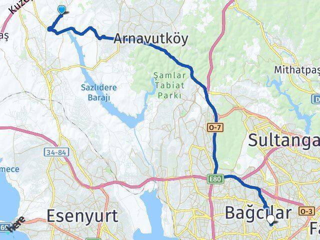 Dursunköy Güngören Arası Kaç Km - Yol Tarifi