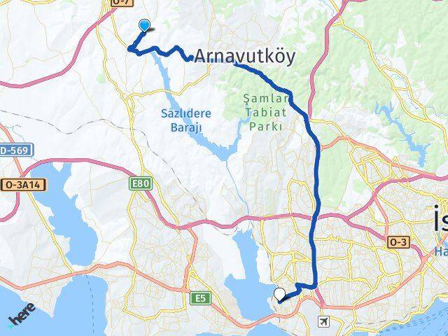 Dursunköy Küçükçekmece Arası Kaç Km - Yol Tarifi