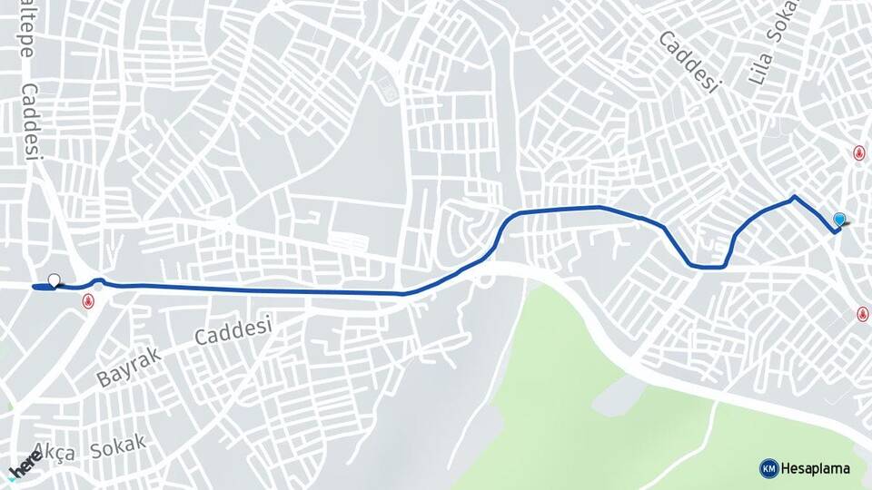 İstanbul Arnavutköy Haraççı Arnavutköy Arası Kaç Km - Yol Haritası