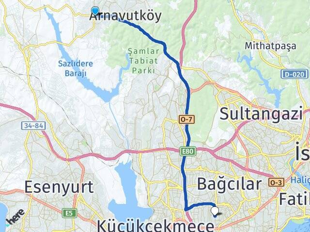 Haraççı Şirinevler Arası Kaç Km - Yol Tarifi