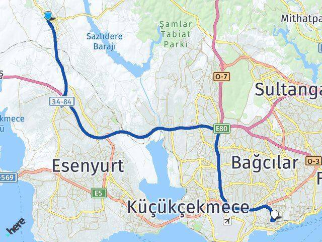 Hastane Bakırköy Arası Kaç Km - Yol Tarifi