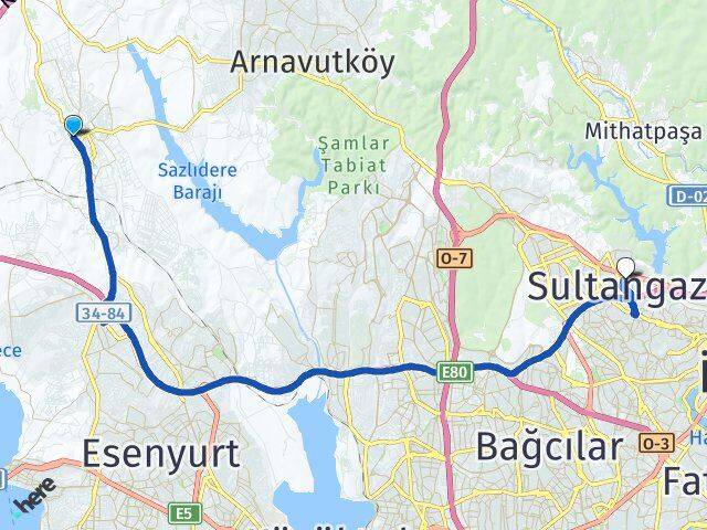 Hastane Sultangazi Arası Kaç Km - Yol Tarifi