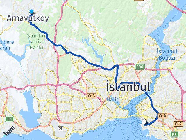 İslambey Kadıköy Arası Kaç Km - Yol Tarifi