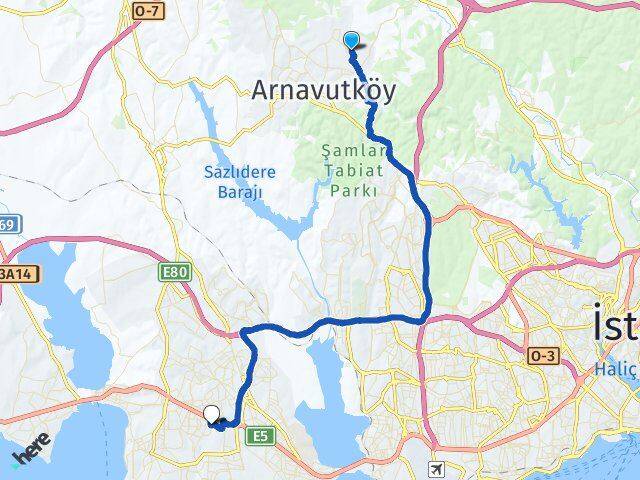 Mavigöl Beylikdüzü Arası Kaç Km - Yol Tarifi