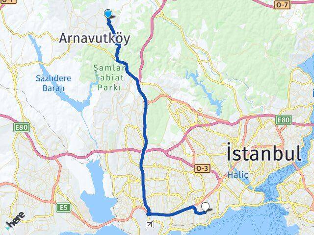 Mavigöl Zeytinburnu Arası Kaç Km - Yol Tarifi