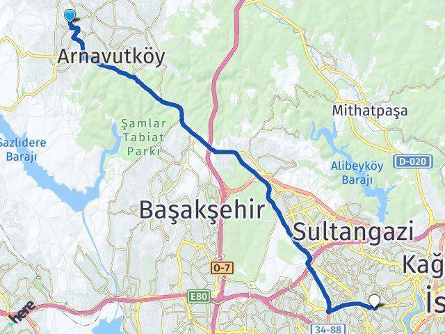 Mehmet Akif Ersoy Gaziosmanpaşa Arası Kaç Km - Yol Tarifi
