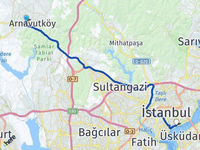 Mustafa Kemal Paşa Beşiktaş Arası Kaç Km - Yol Tarifi