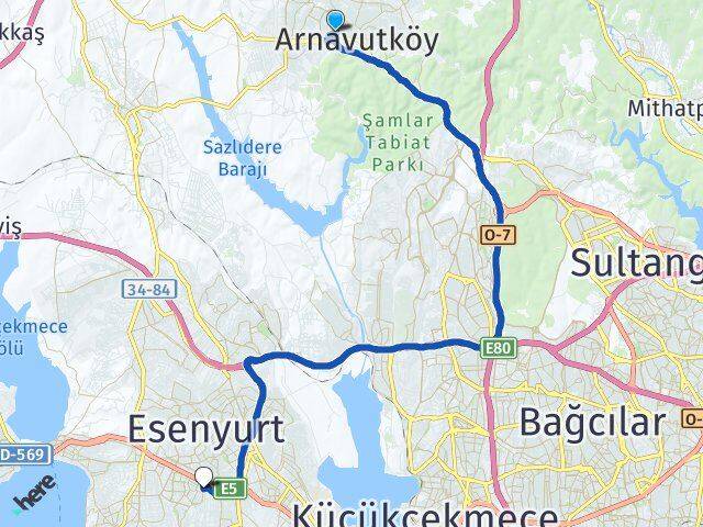 Mustafa Kemal Paşa Beylikdüzü Arası Kaç Km - Yol Tarifi