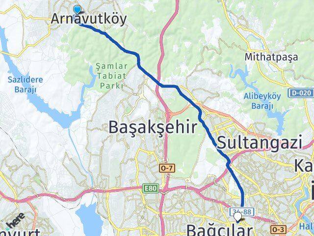 Mustafa Kemal Paşa Esenler Arası Kaç Km - Yol Tarifi