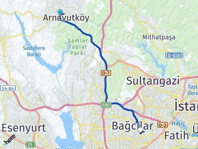 Mustafa Kemal Paşa Güngören Arası Kaç Km - Yol Tarifi