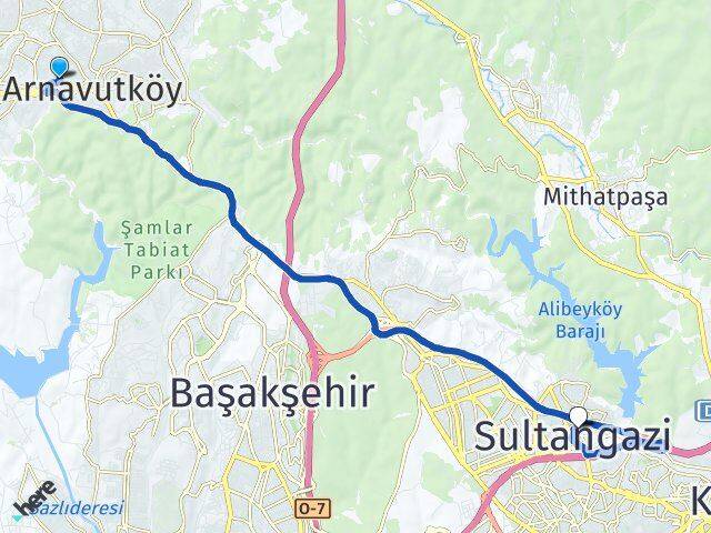 Mustafa Kemal Paşa Sultangazi Arası Kaç Km - Yol Tarifi