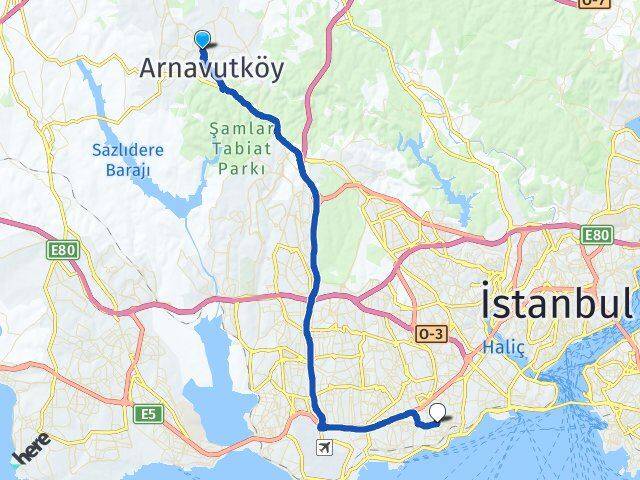 Nenehatun Zeytinburnu Arası Kaç Km - Yol Tarifi