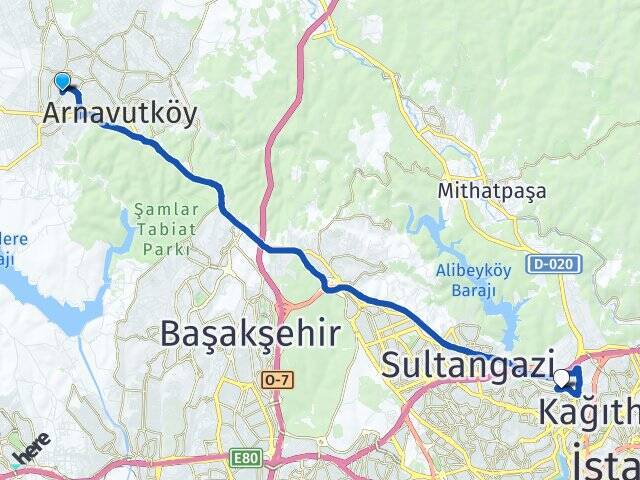Taşoluk Alibeyköy Cep Otogarı Arası Kaç Km - Yol Tarifi