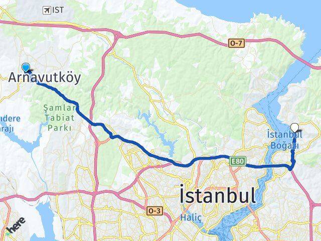 Taşoluk Beykoz Arası Kaç Km - Yol Tarifi
