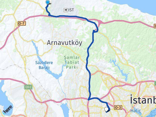 Tayakadın Bağcılar Arası Kaç Km - Yol Tarifi