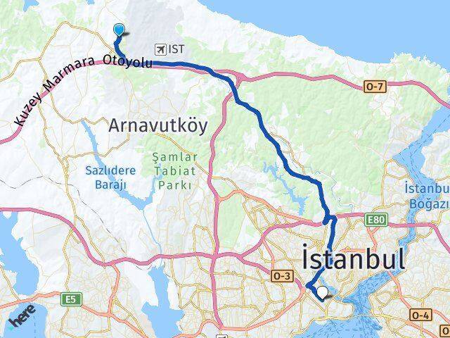 Tayakadın Fatih Arası Kaç Km - Yol Tarifi