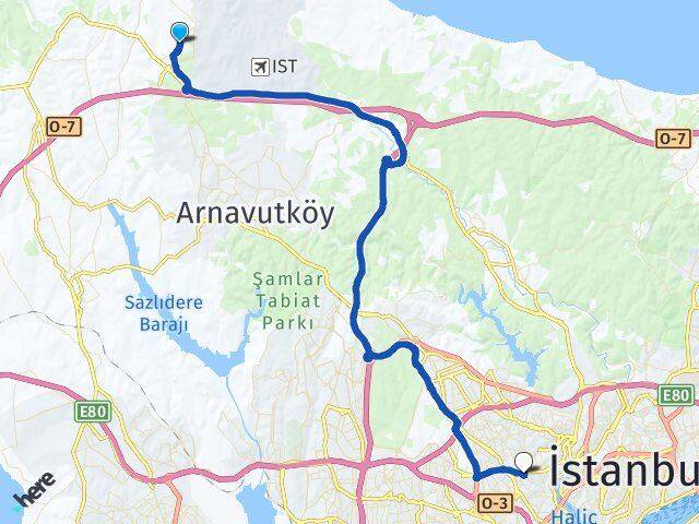 Tayakadın Gaziosmanpaşa Arası Kaç Km - Yol Tarifi