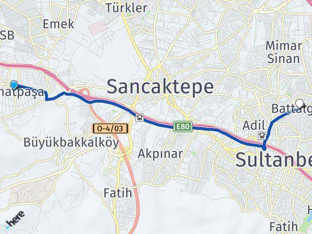 Ferhatpaşa Battalgazi Arası Kaç Km - Yol Tarifi