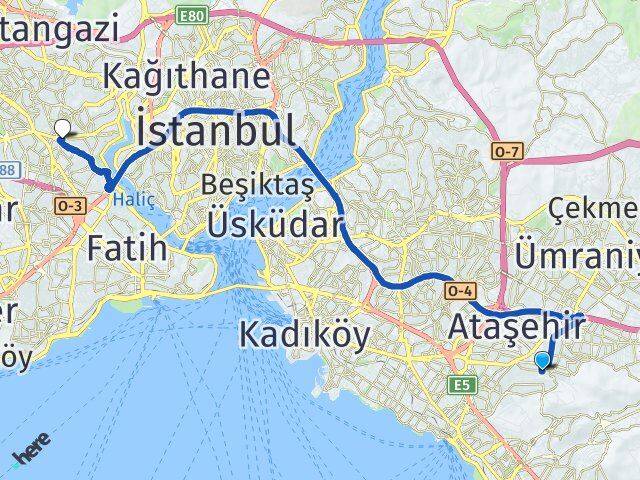 İnönü Gaziosmanpaşa Arası Kaç Km - Yol Tarifi