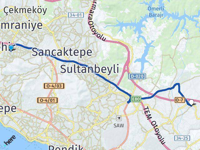 Mevlana Akfırat Arası Kaç Km - Yol Tarifi