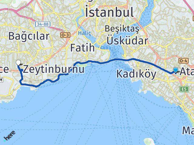 Yenisahra Bahçelievler Arası Kaç Km - Yol Tarifi