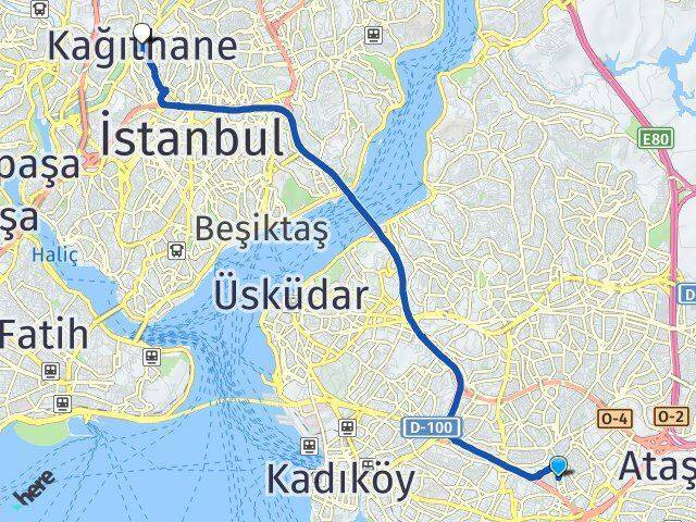 Yenisahra Kağıthane Arası Kaç Km - Yol Tarifi