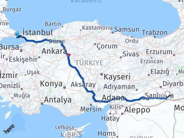 Ambarlı İstasyon Arası Kaç Km - Yol Tarifi