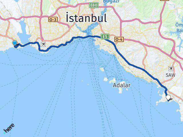 Ambarlı Tuzla Arası Kaç Km - Yol Tarifi