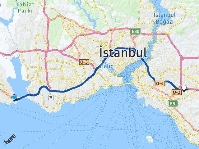 Denizköşkler Ataşehir Arası Kaç Km - Yol Tarifi