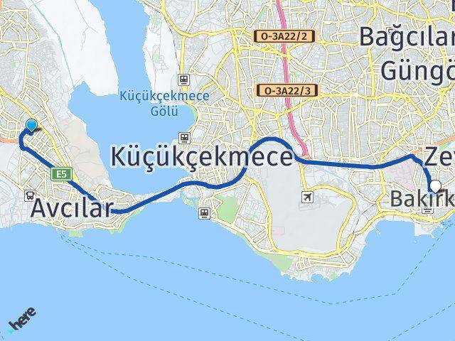 Mustafa Kemalpaşa Bakırköy Arası Kaç Km - Yol Tarifi