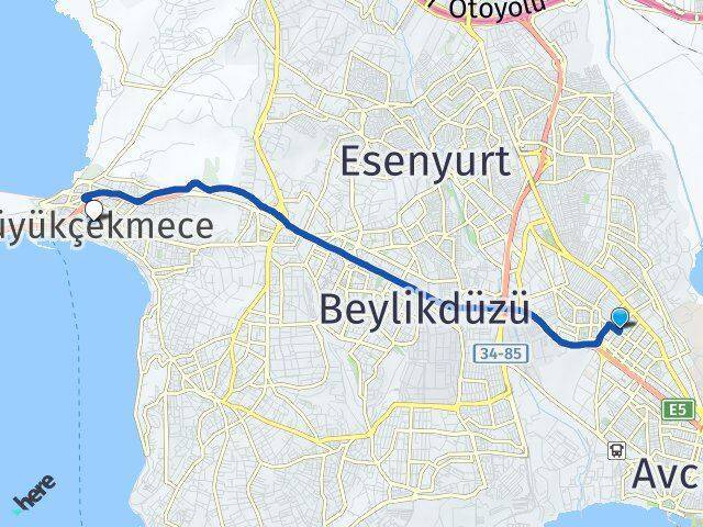 Mustafa Kemalpaşa Büyükçekmece Arası Kaç Km - Yol Tarifi
