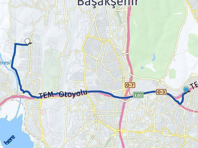 100. Yıl Güvercintepe Arası Kaç Km - Yol Tarifi