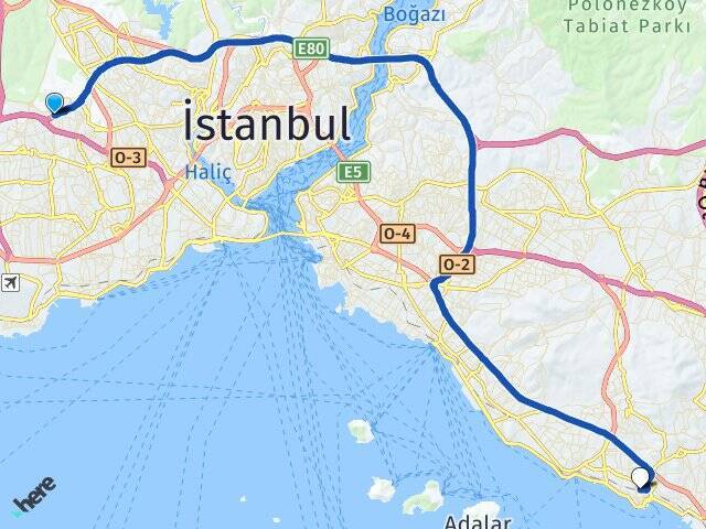 100. Yıl Pendik Tren İstasyonu Arası Kaç Km - Yol Tarifi