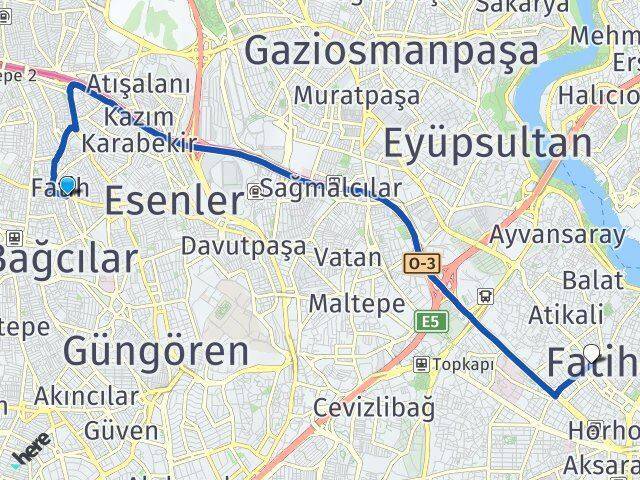 Çınar Fatih Arası Kaç Km - Yol Tarifi