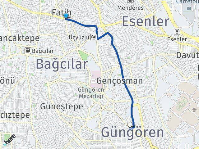 Çınar Güngören Arası Kaç Km - Yol Tarifi