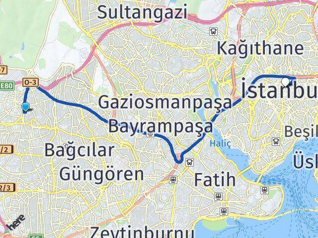 Demirkapı Şişli Arası Kaç Km - Yol Tarifi