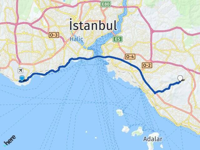 Yeşilköy Maltepe Üniversitesi Arası Kaç Km - Yol Tarifi