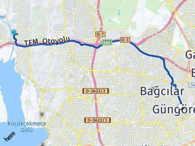 Altınşehir Güngören Arası Kaç Km - Yol Tarifi
