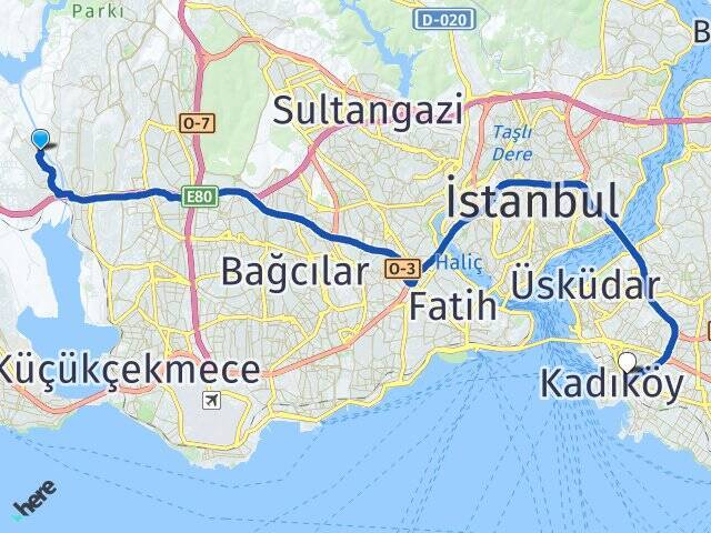 Şahintepe Söğütlüçeşme İstasyonu Arası Kaç Km - Yol Tarifi