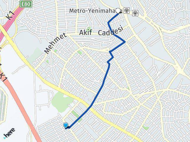 Cevatpaşa Karadeniz Arası Kaç Km - Yol Tarifi