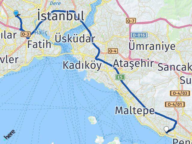 Kartaltepe Kartal Arası Kaç Km - Yol Tarifi